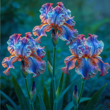 Graines d'iris rares – Sapphire Spark