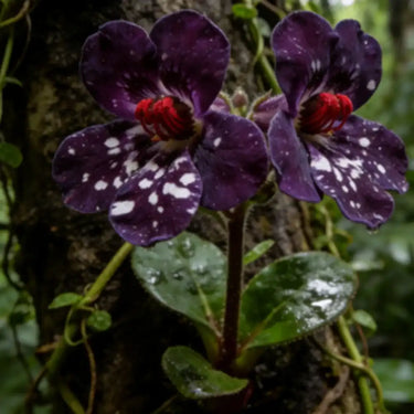 Streptocarpus Seeds – Grape Frost