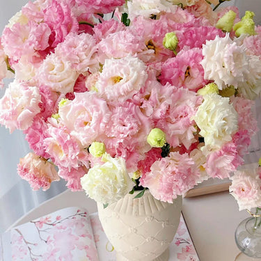 Lisianthus Seeds – Pink White Bouquet