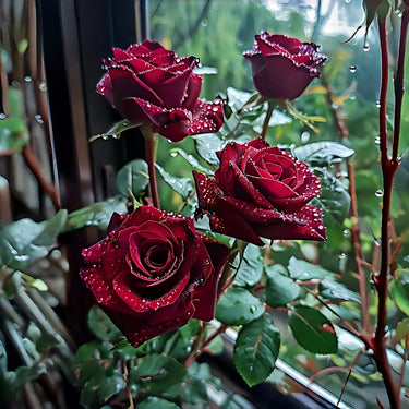Black Baccara Rose