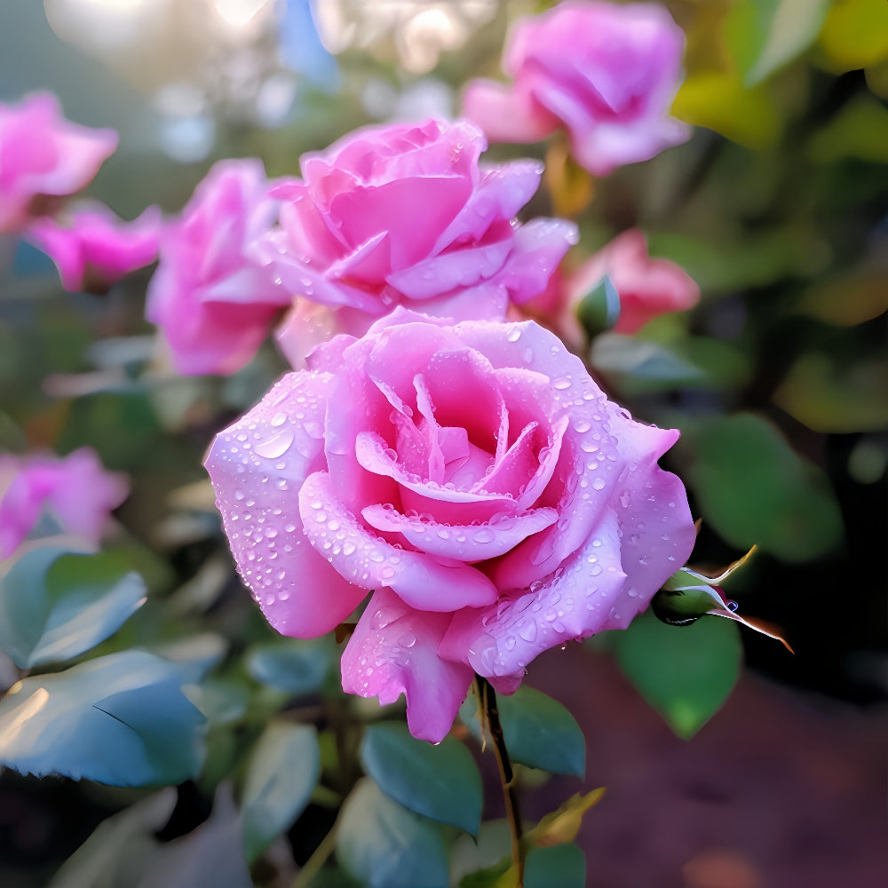 Pink Roses Classic Classic Pink Rose For Sale | Fragrant, Easy-Grow Garden Rose – senlanseed