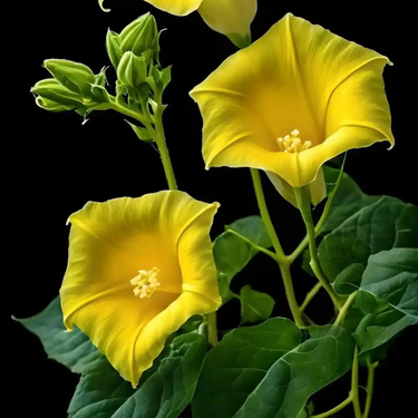 Morning Glory-Yellow