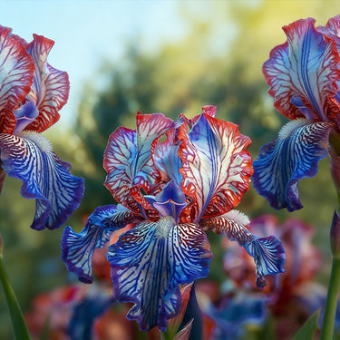 Rare Iris Seeds-Blue flame