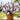 Butterfly Begonia-Black edge pink