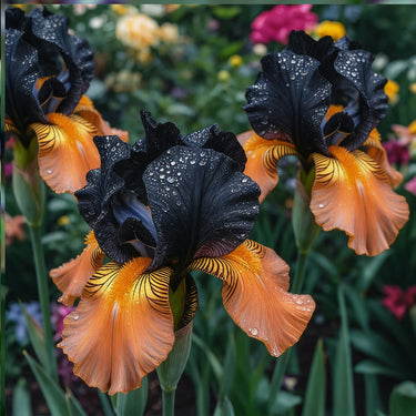 Rare Iris Seeds-Inferno Eclipse