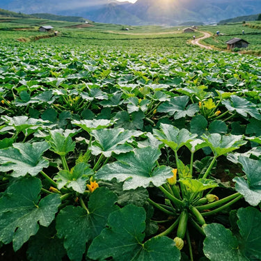 Squash Seeds - Korean, Summer Teot Bat Put Hybrid F1 Hybrid Asian Garden